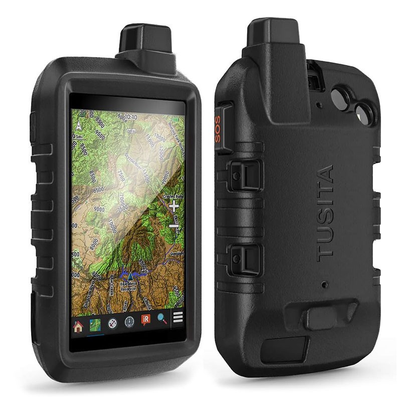 Funda Negra de silicona para GARMIN Montana 760i, 710i, 710 y Montana 750i, 700i, 700