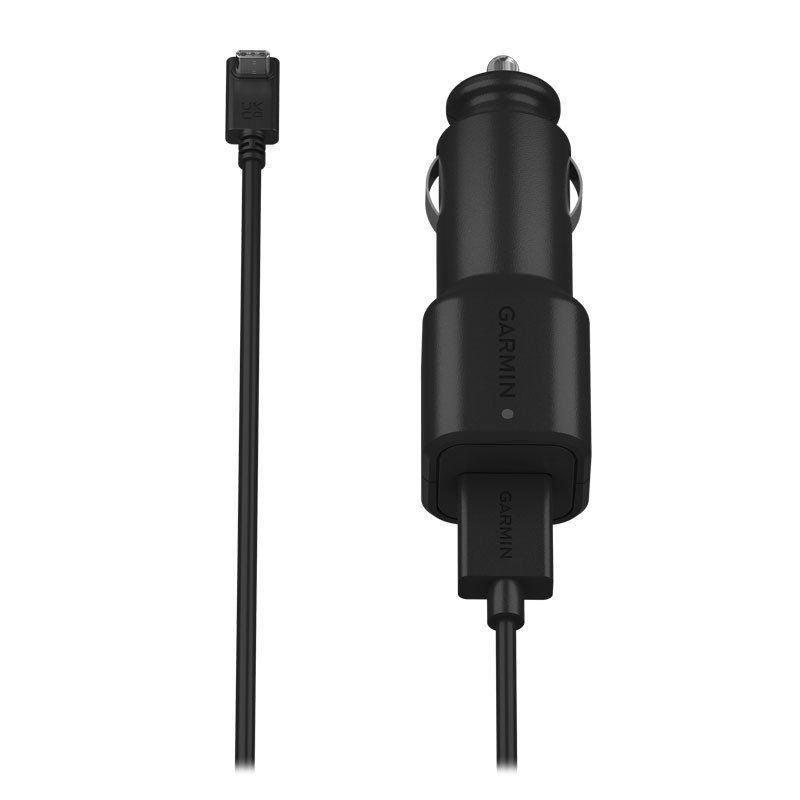 Cargador de mechero coche triple toma USB (2 USB-A y 1 USB-C) 38 W negro