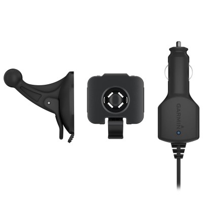 (SIN CAJA) Soporte GARMIN de ventosa con adaptador de mechero para Zumo XT, Tread (5,5") y Tread - Base Edition (5,5")