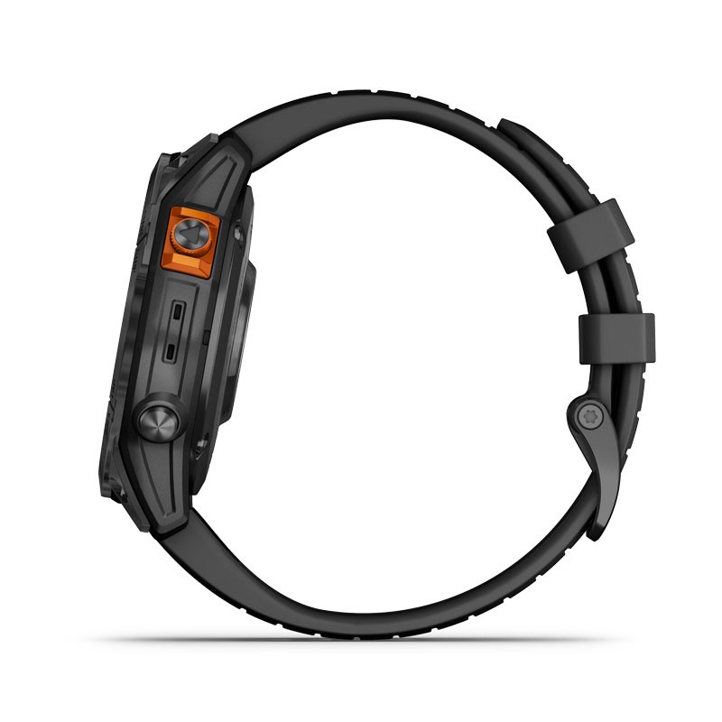 Reloj GARMIN Fenix 7 Pro - Solar Edition Gris de 47mm con correa Negra