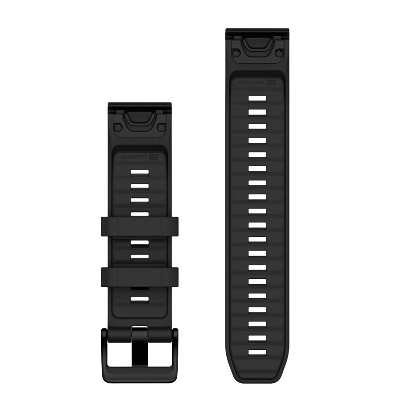 Correa GARMIN Quickfit 22 Black para Fenix 8 47mm, Fenix 7,  Approach S70 47mm y Otros