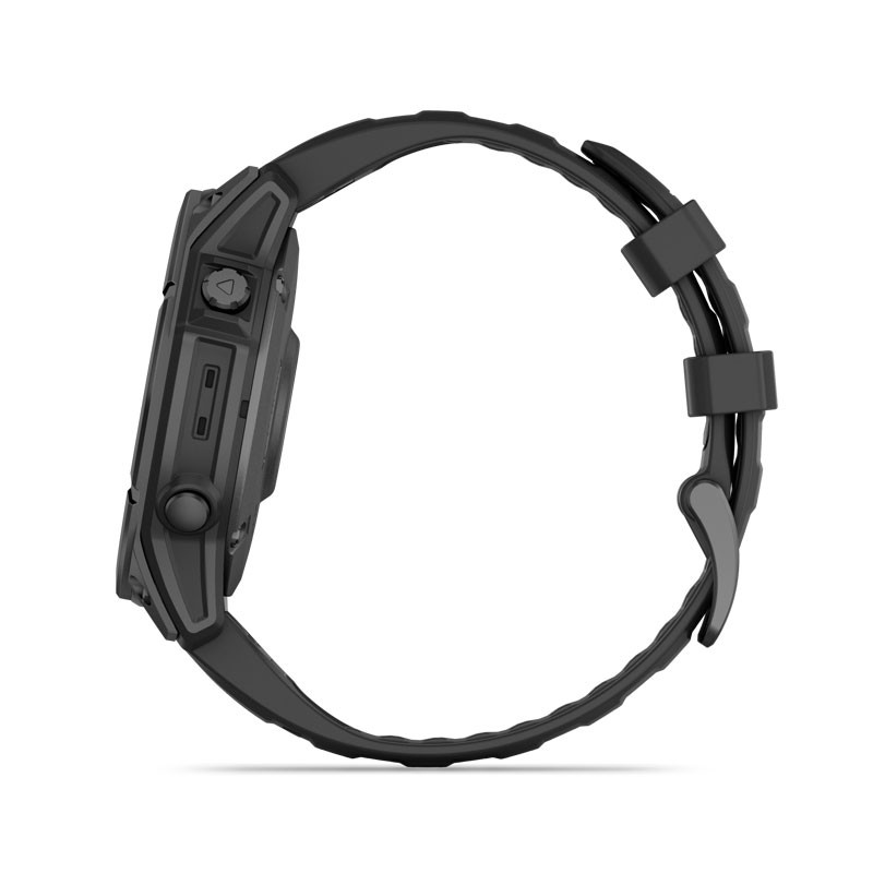Reloj GARMIN Fenix E - 47mm AMOLED Gris Pizarra con correa Negra