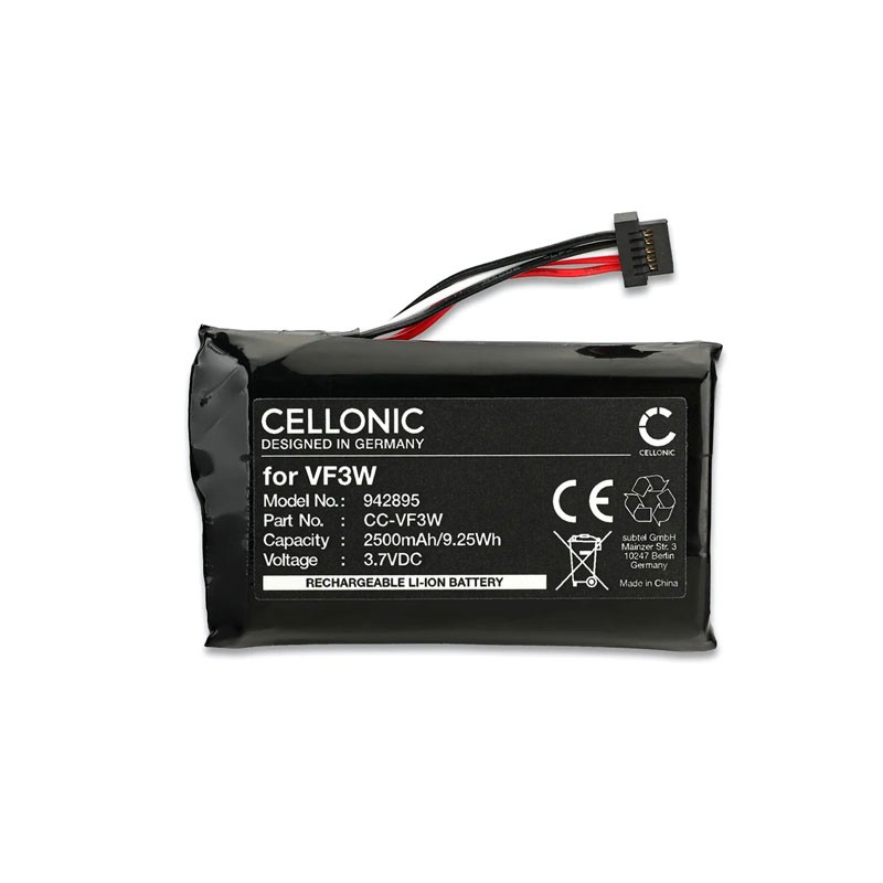 Batería de 2500mAh para TOMTOM RIDER 550, 500, 450, 400, 40 y otros