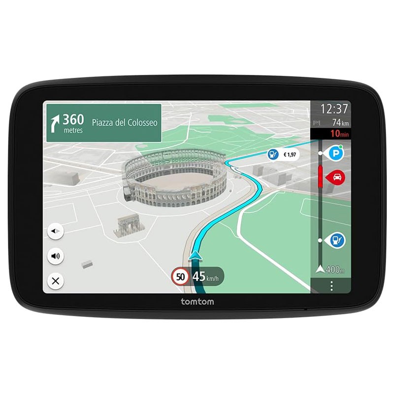 Navegador TOMTOM GO Superior de 7", WiFi, mapas del mundo gratis y 2 años de servicios