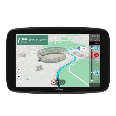 Navegador TOMTOM GO Superior de 6", WiFi, Actualizaciones gratuitas mapas del mundo y 2 años de servicios