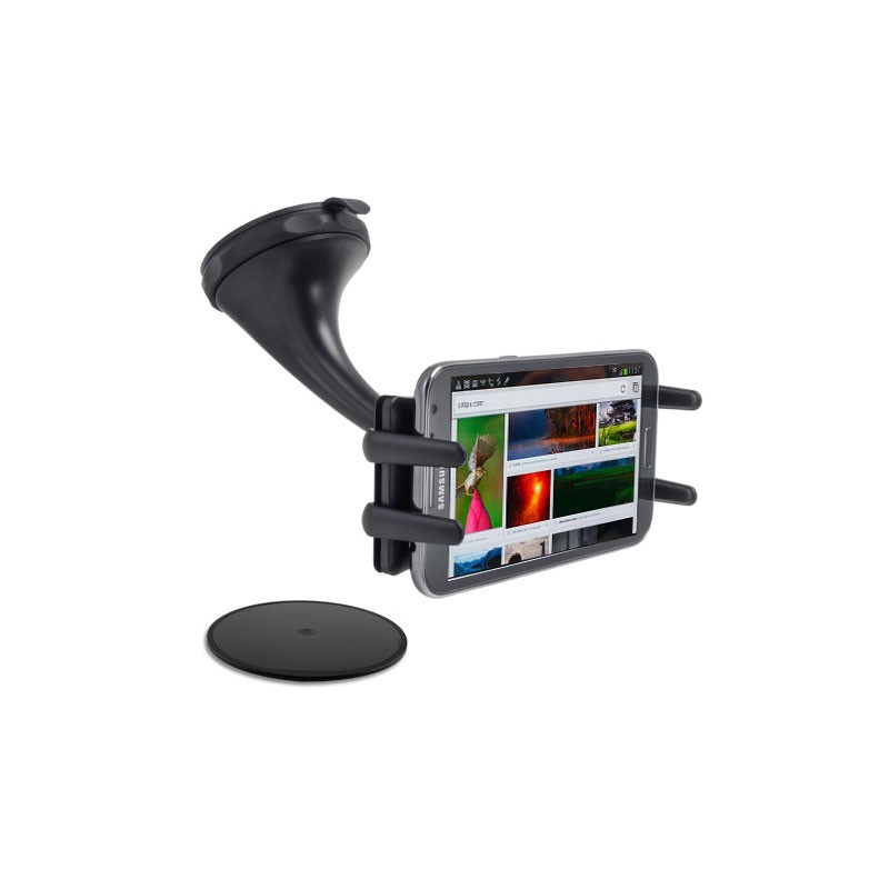Soporte Largo ARKON SLIM-GRIP ULTRA de ventosa para Smartphone hasta 6,75"