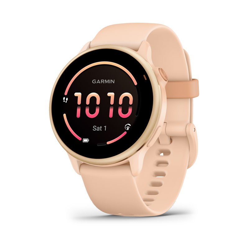 GARMIN Vivoactive 6 Rosa con correa Rosa y pantalla AMOLED brillante