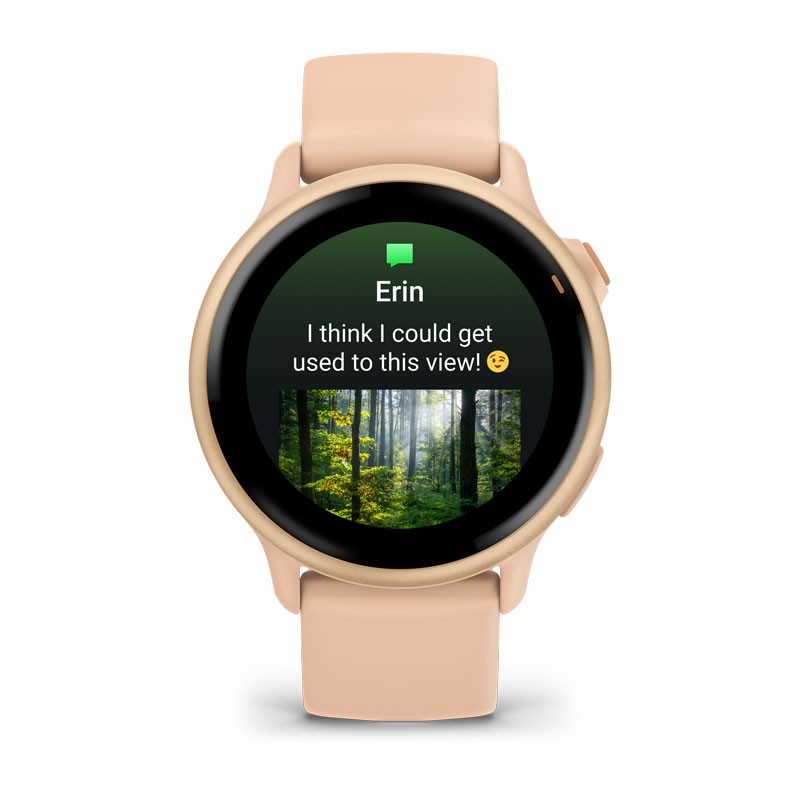 GARMIN Vivoactive 6 Rosa con correa Rosa y pantalla AMOLED brillante