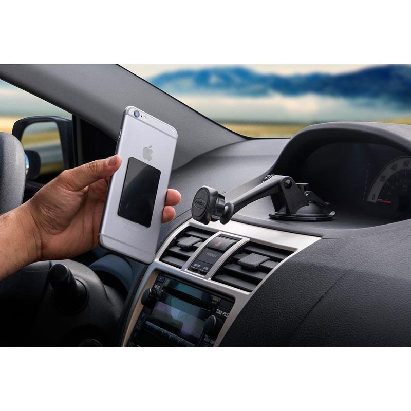 Soporte universal magnético ARKON de ventosa para iPhone y Smartphone