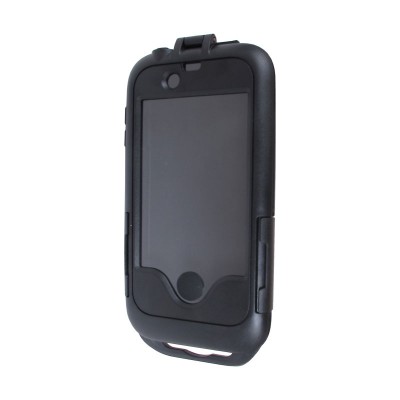 Soporte de bicicleta con caja impermeable SHELTIS para iPhone 4 y 4S
