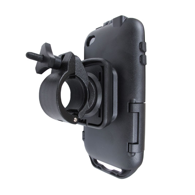 Soporte de bicicleta con caja impermeable SHELTIS para iPhone 4 y 4S
