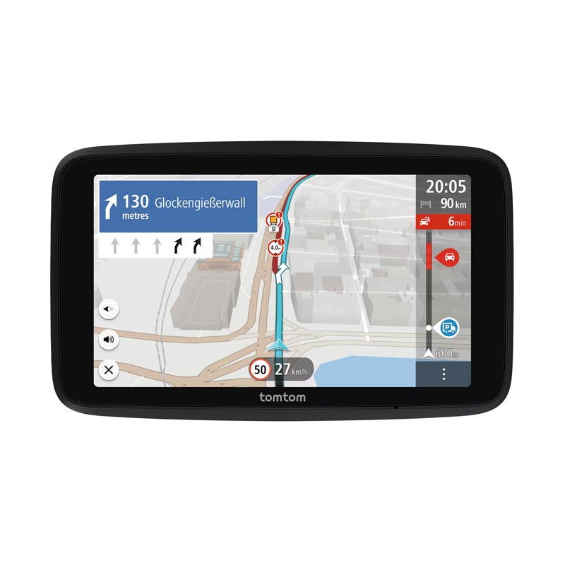 TOMTOM GO Professional 2ªGen para vehículos grandes de 5" con WiFi, Europa 46 gratis de por vida y 6 meses de radares