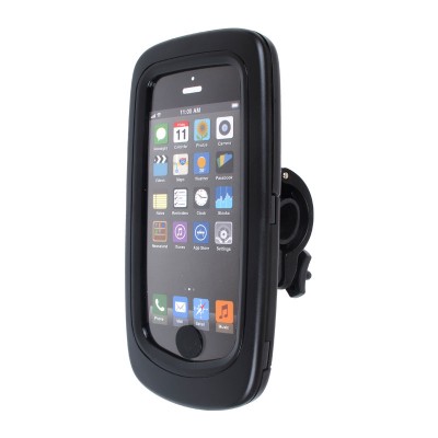 Soporte de bicicleta con caja impermeable SHELTIS para iPhone 5C