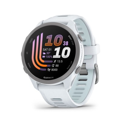 GARMIN Forerunner 170 Blanco con correa Blanco/Azul con pantalla táctil AMOLED