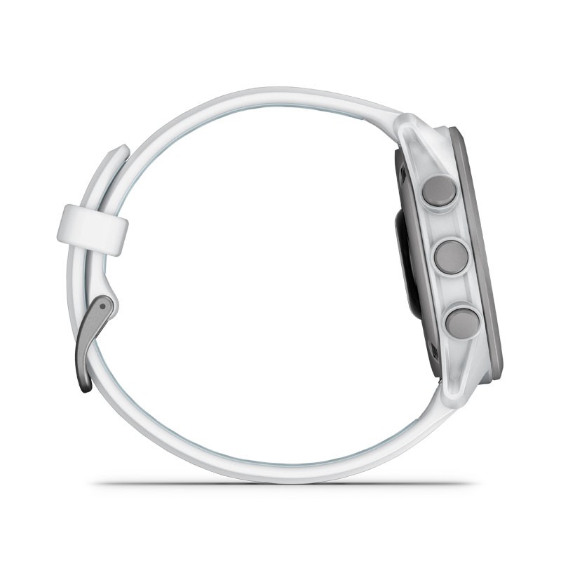 GARMIN Forerunner 170 Blanco con correa Blanco/Azul con pantalla táctil AMOLED