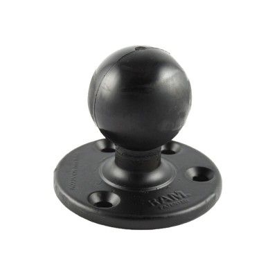 Base redonda RAM metálica con bola de 2,25"