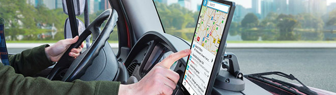 Rutas para camiones personalizadas