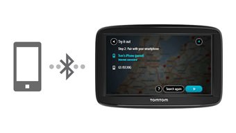 Servicios TomTom a través de smartphone