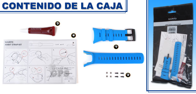 Contenido de la caja