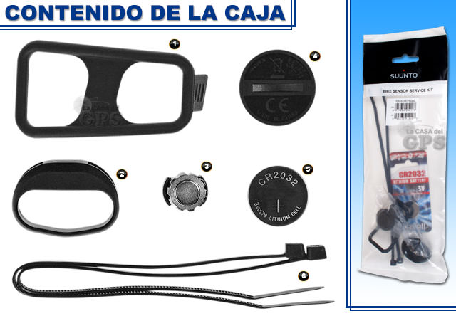 Suunto bike 2025 sensor service kit