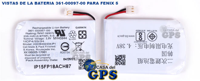 cambio bater a garmin approach s6