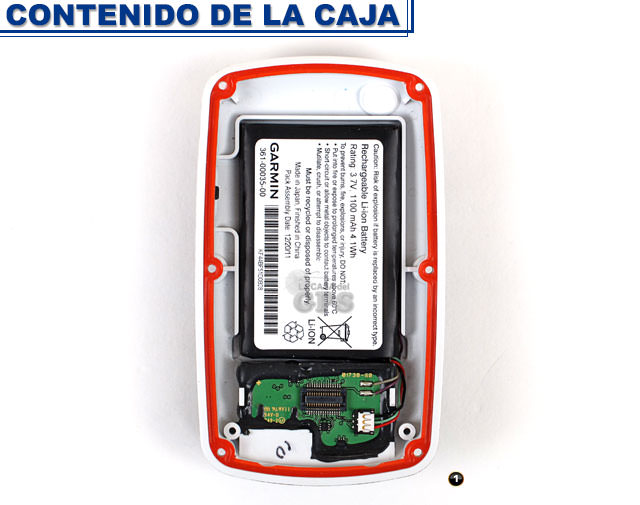 Contenido de la caja