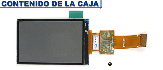 Contenido de la caja