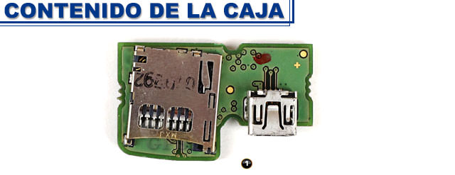 Contenido de la caja