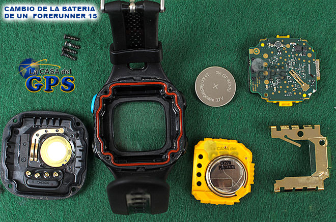 Bater a ROUTEJADE de 85mAh para GARMIN Forerunner 10 y 15
