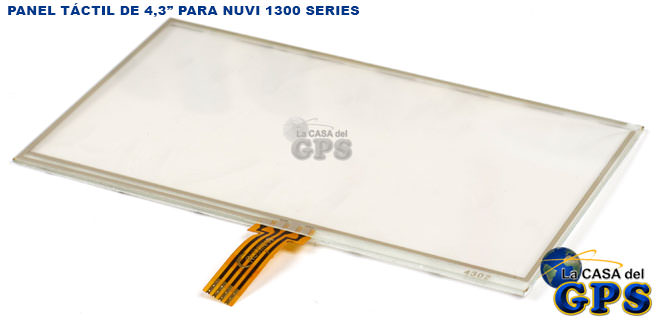 Vista del panel táctil PT-NUVI1300