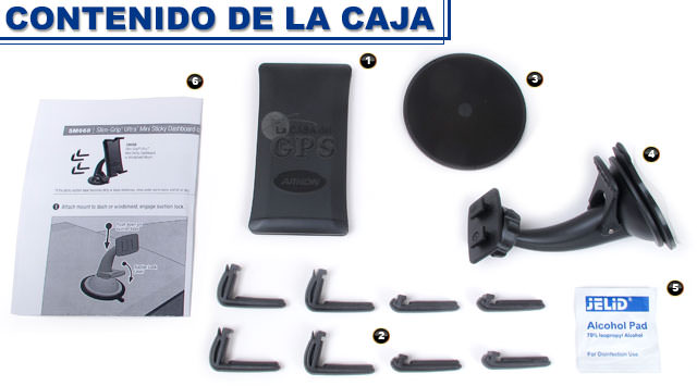 Contenido de la caja