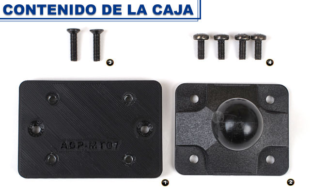 Contenido de la caja