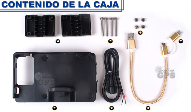 Contenido de la caja