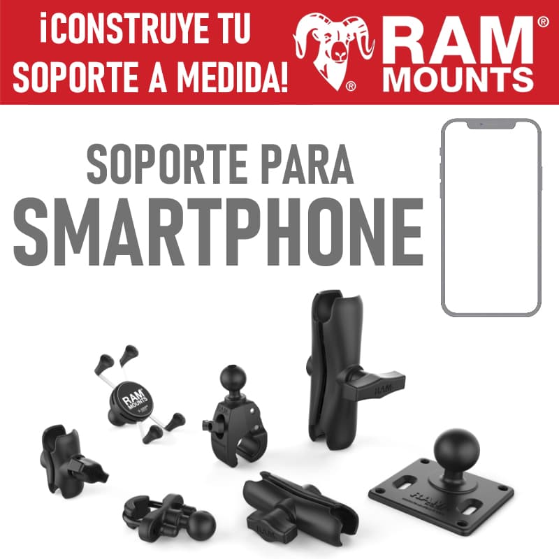RAM - QUICK-GRIP - SOPORTE CON FIJACIÓN A MANILLAR PARA SMARTPHONE XL –