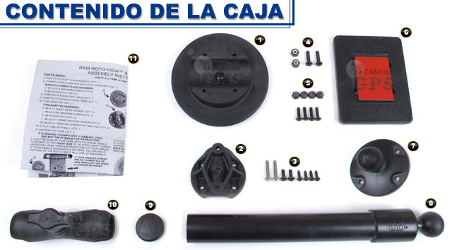 Contenido de la caja